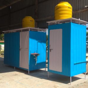 Urinal Toilet Block